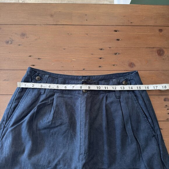 Madewell Harlow Wide-Leg Pant Size 4 Navy Deep Indigo - Picture 14 of 14